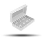 Baterry Case Clear, Jurito, ηλεκτρονικό τσιγάρο Αθήνα Παγκράτι, αξεσουάρ, d.i.y, υγρά αναπλήρωσης, ατμοποιητές, mods, μπαταρίες, θήκες