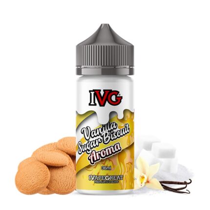 IVG Flavour Shot Vanilla Sugar Biscuit ,Jurito υγρά αναπλήρωσης, υγρά αναπλήρωσης IVG ,IVG flavors, IVG αρώματα,IVG e-liquids, Jurito ηλεκτρονικό τσιγάρο Αθήνα, Παγκράτι, IVG