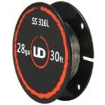 Σύρμα UD SS316L 10M, Jurito, ηλεκτρονικό τσιγάρο Αθήνα Παγκράτι, υγρά αναπλήρωσης, επισκευάσιμοι ατμοποιητές, mods, αξεσουάρ D.I.Y, σύρμα για αντιστάσεις