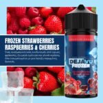 DÉJÀVU Frozen Strawberries Rasberries & Cherries ,Jurito υγρά αναπλήρωσης, υγρά αναπλήρωσης DÉJÀVU ,DÉJÀVU flavors, DÉJÀVU αρώματα, DÉJÀVU e-liquids, Jurito ηλεκτρονικό τσιγάρο Αθήνα, Παγκράτι,DÉJÀVU