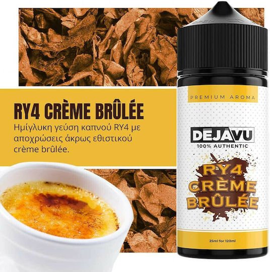 DÉJÀVU RY4 Creme Brulee Flavour Shot 120ml