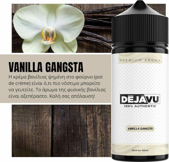 DÉJÀVU Vanilla Gangsta Flavour Shot 120ml