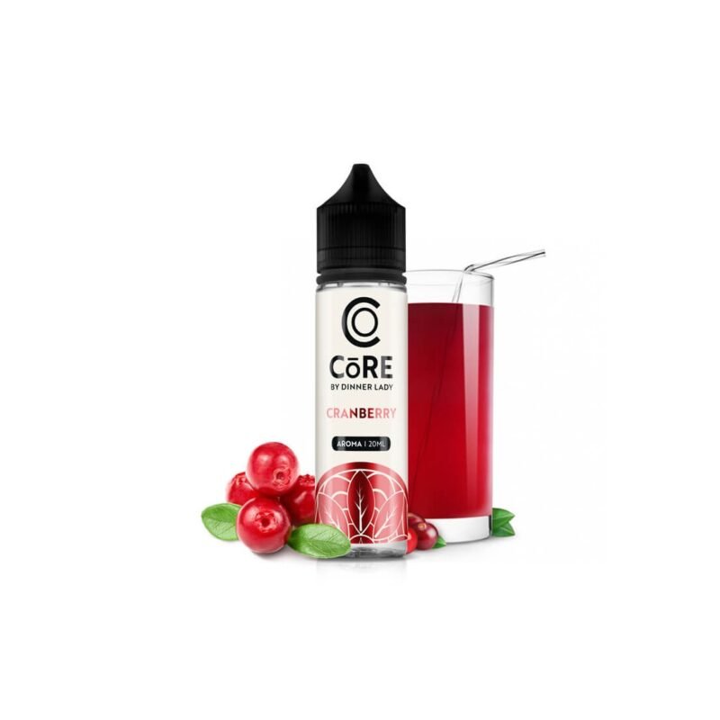 Dinner Lady Core Cranberry Flavour Shot 60ml