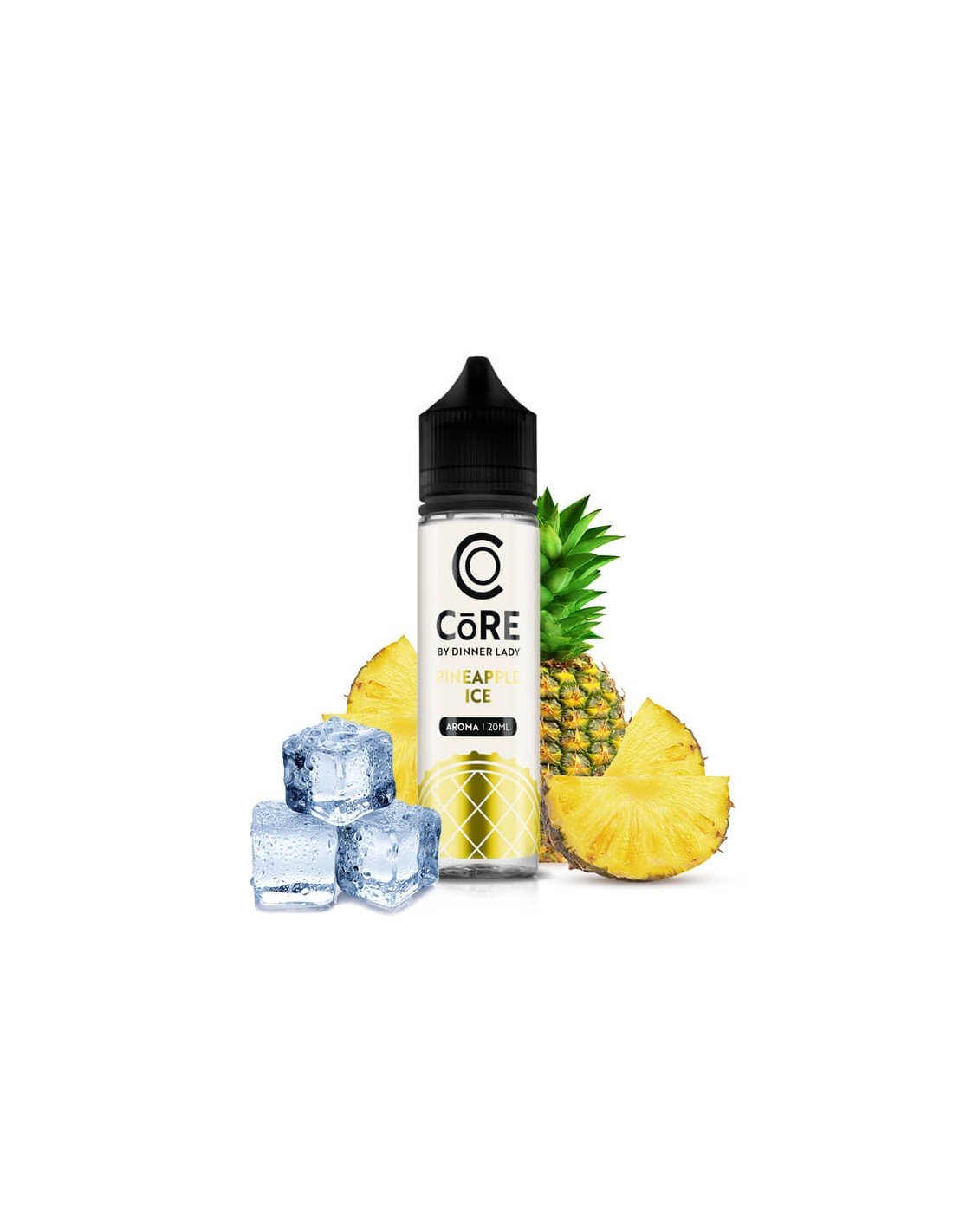 Dinner Lady Core Pineapple Ice Flavour Shot 60ml Dinner Lady Core Pineapple Ice Flavour Shot 60ml