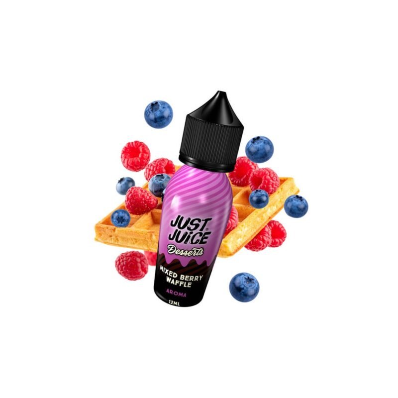 Just Juice Desserts Mixed Berry Waffle Flavour Shot 12/60ml – προϊόν Just Juice