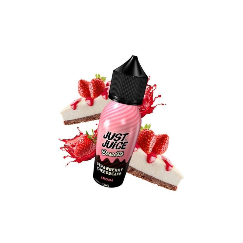 Just Juice Desserts Strawberry Cheesecake Flavour Shot 12/60ml – προϊόν Just Juice