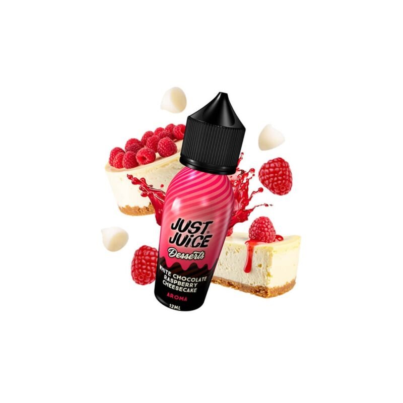 Just Juice Desserts White Chocolate Raspberry Cheesecake Flavour Shot 12/60ml,Jurito υγρά αναπλήρωσης, υγρά αναπλήρωσης Just Juice , Just Juice flavors,Just Juice αρώματα, Just Juice e-liquids,Just Juice pods Jurito ηλεκτρονικό τσιγάρο Αθήνα,Just Juice,Hilton