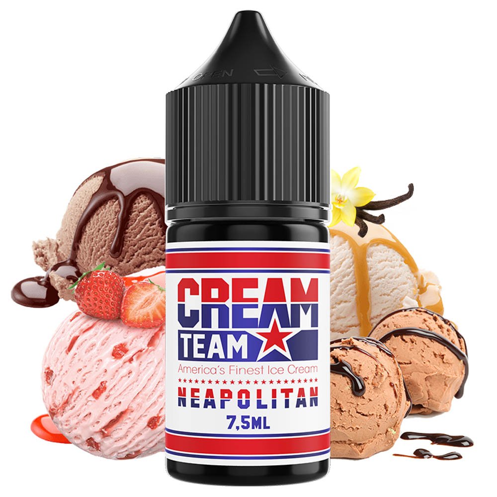 Kings Crest Cream Team Neapolitan Flavorshot Kings Crest Cream Team Neapolitan Flavorshot - Image 1