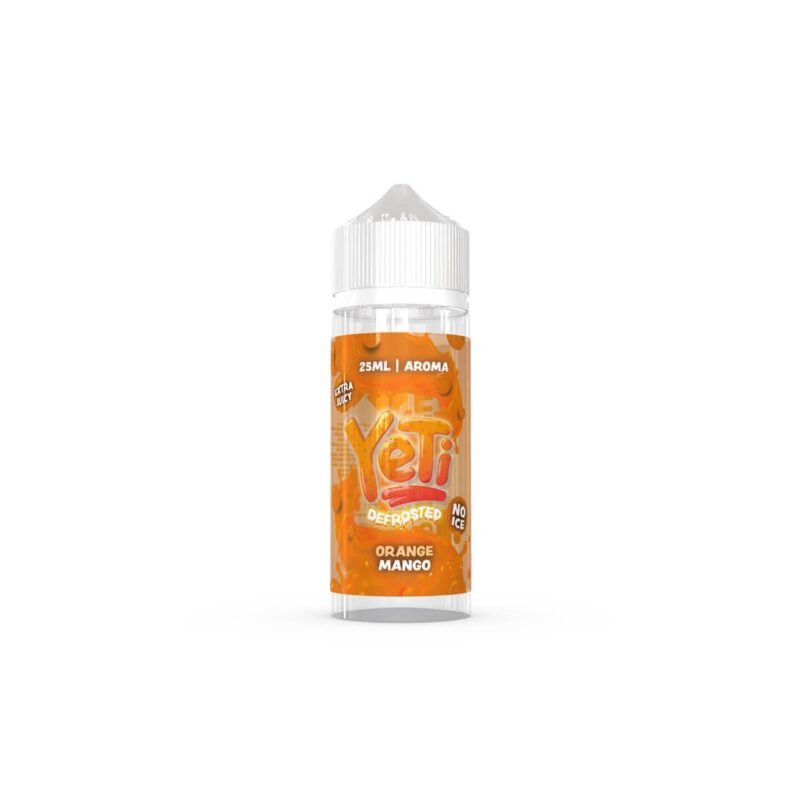 Yeti Defrosted Orange Mango Flavour Shot 120ml