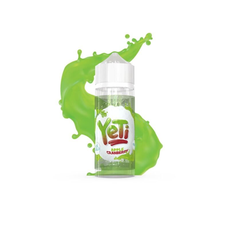 Yeti Iced Apple Cranberry Flavour Shot 120ml – άρωμα μήλου και κράνμπερι