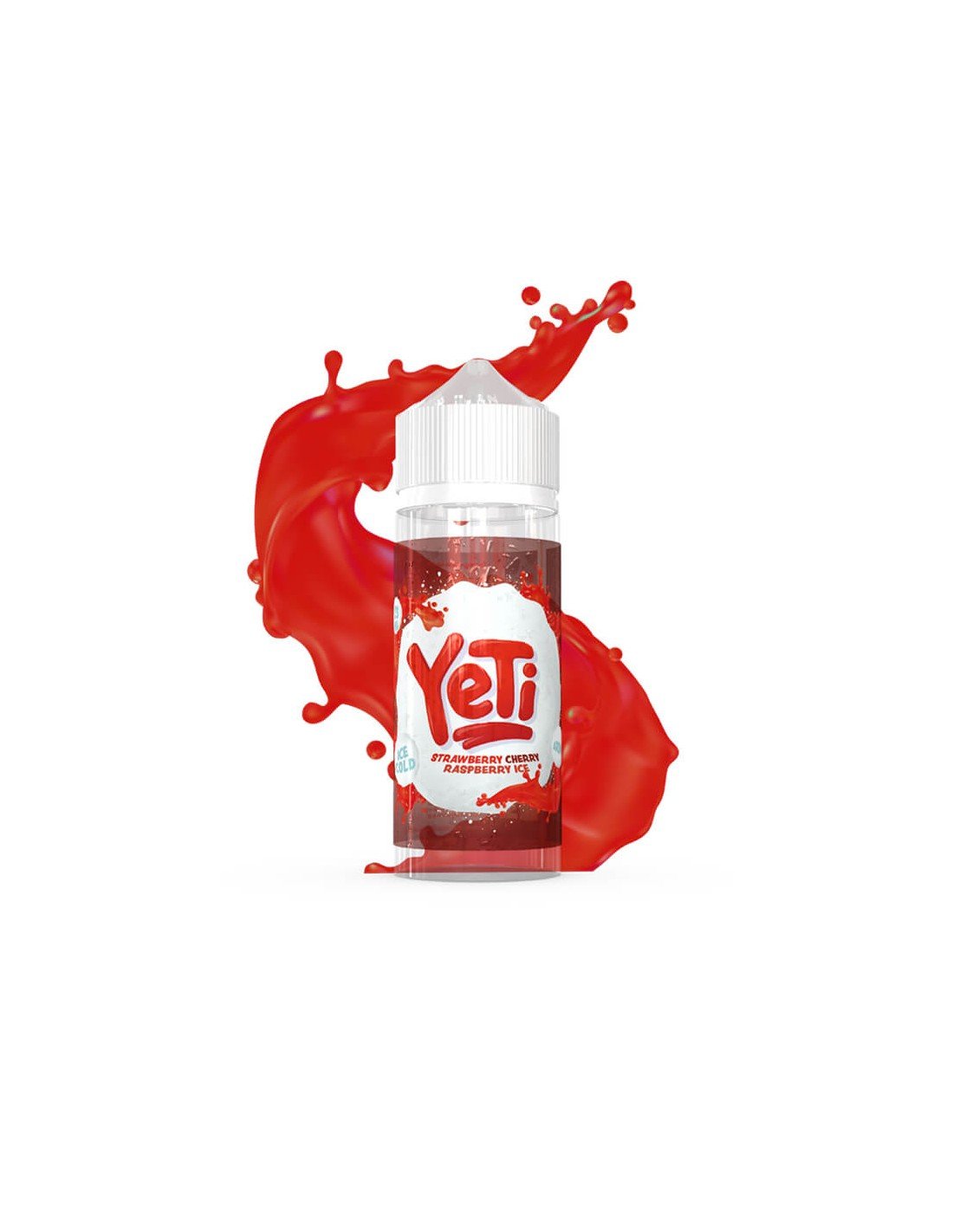 Yeti Iced Strawberry Cherry Raspberry Flavour Shot 120ml Yeti Iced Strawberry Cherry Raspberry Flavour Shot 120ml