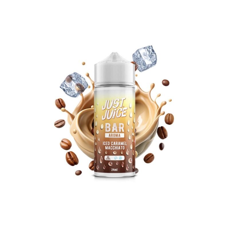 Just Juice Bar Aroma Iced Caramel Macchiato Flavour Shot 24:/20ml